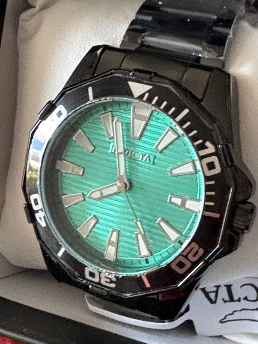 INVICTA Diver Meridian
Men 46mm Metal Black Light Blue dial MG68 Quartz - Picture 2 of 15